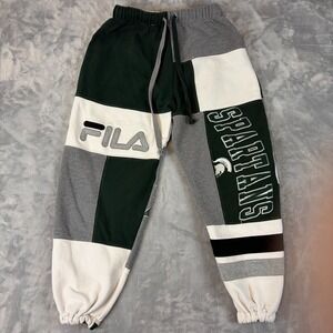 Vintage Michigan State Spartans Sweatpants Mens Small White NCAA Homemade